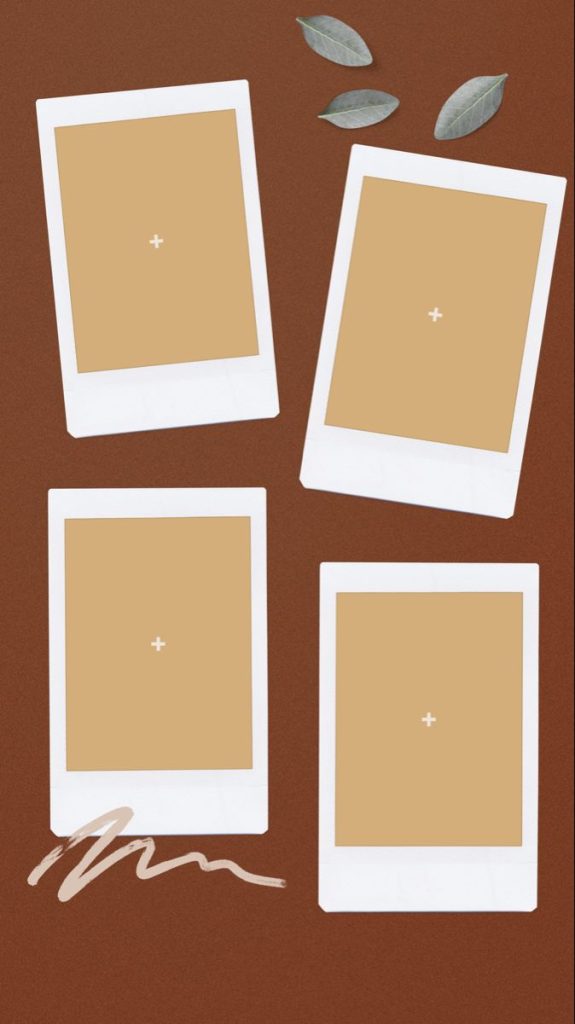 aesthetic intro story template polaroid frame aesthetic instagram story intro