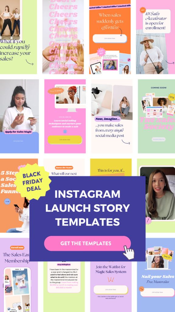 aesthetic launch announcement story limited edition only a few left Instagram story template