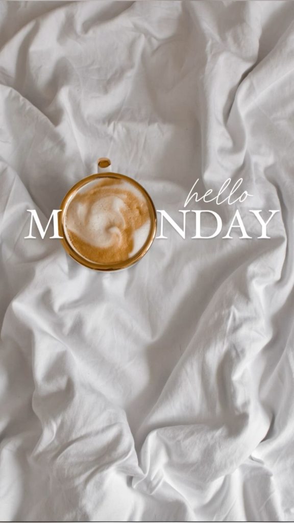 aesthetic monday story template aesthetic coffee shop Monday story template