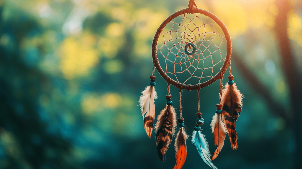 aesthetic monthly recap story Boho chic monthly recap story template with feathers, dreamcatchers, and warm colors