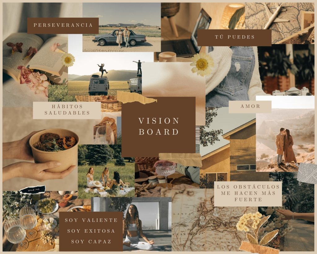 aesthetic moodboard story template vintage moodboard collage on Instagram story template with polaroid frames