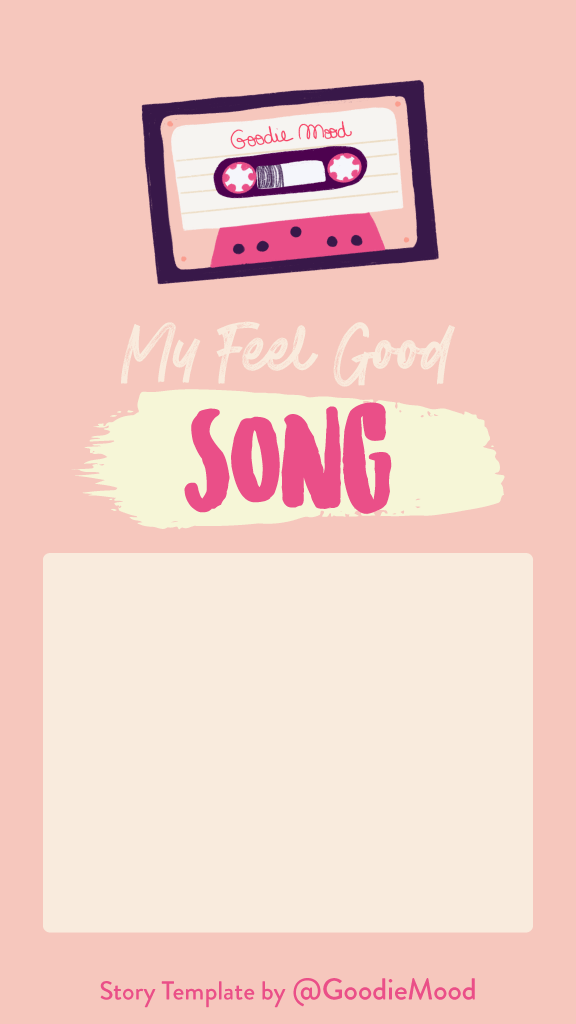 aesthetic music story template lyrics animation aesthetic instagram story template