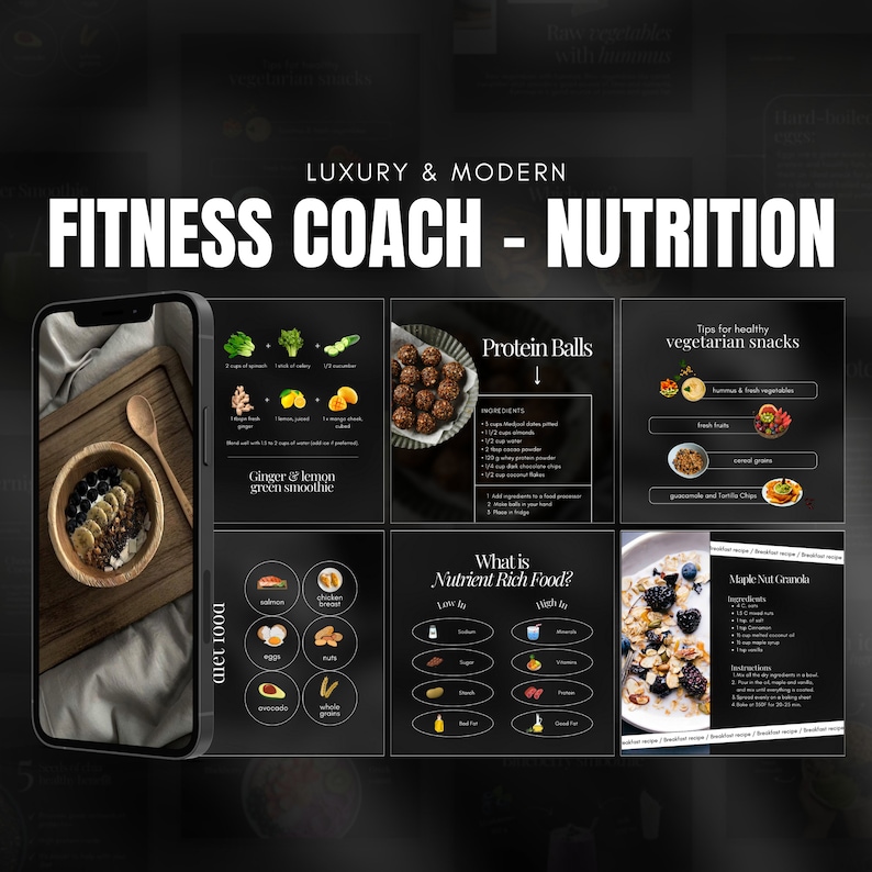 aesthetic personal trainer story template personal trainer nutrition tips story template aesthetic