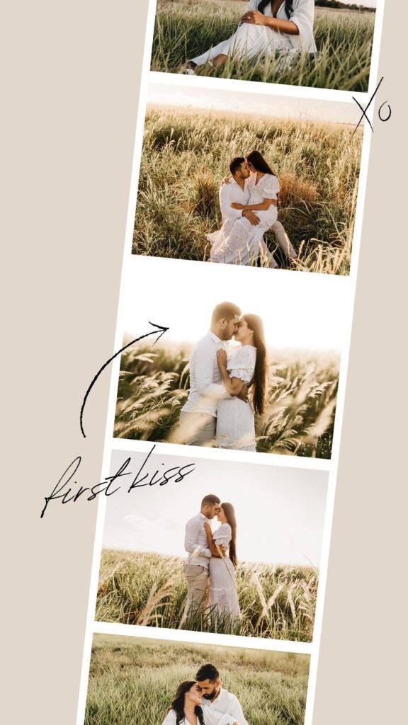 aesthetic picture collage instagram story moodboard collage Instagram story template overlapping photos textures