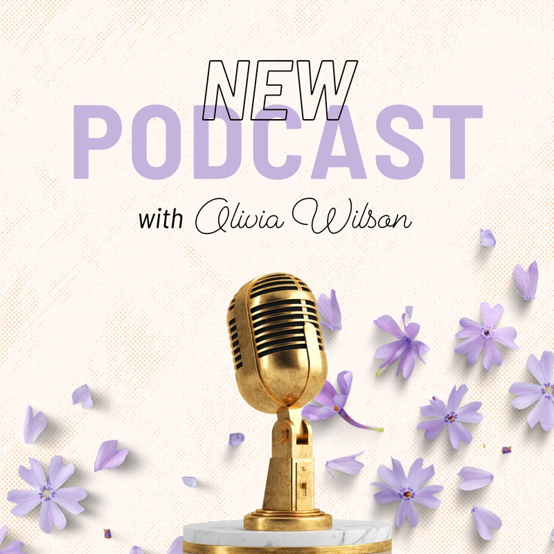 aesthetic podcast cover story podcast cover photo background forest or cozy couch minimal typography