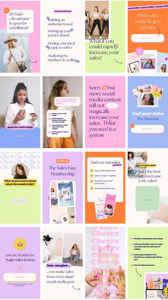 aesthetic product launch story template behind the scenes product development instagram story