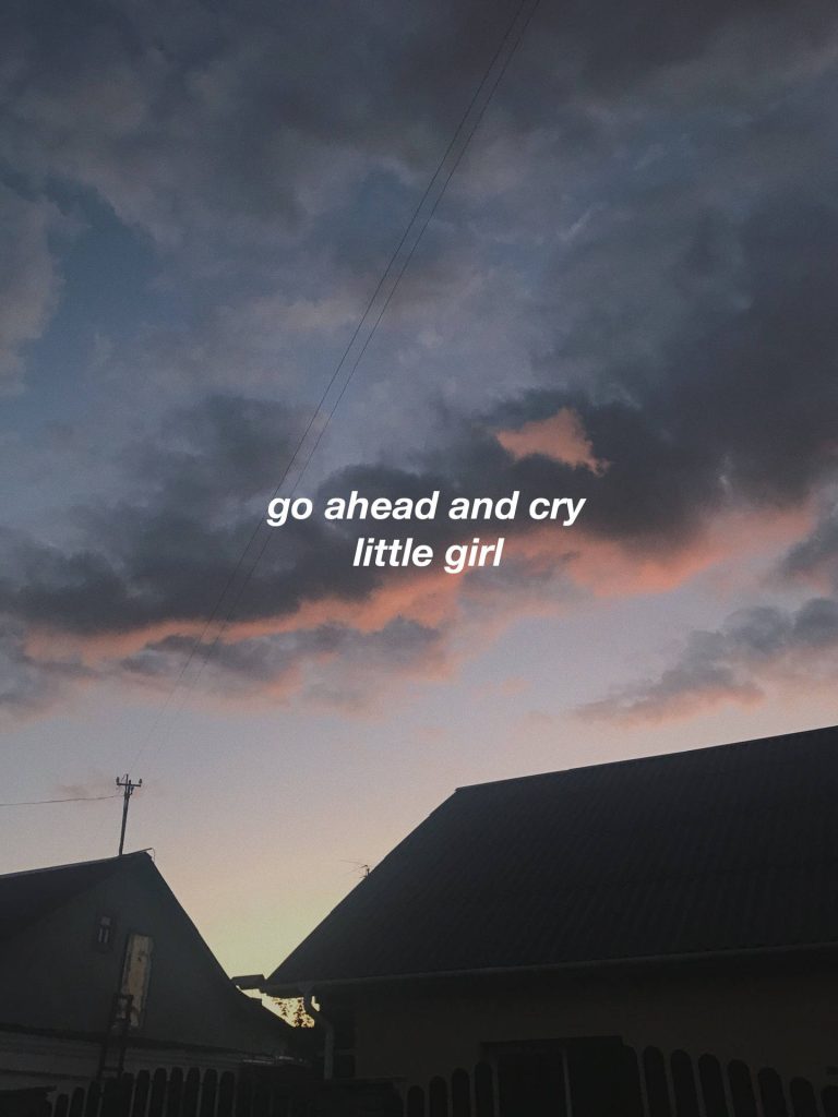 aesthetic sad quote story template aesthetic sad quote story polaroid frame faded photo handwritten
