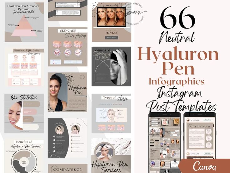 aesthetic skincare story template skincare ingredient spotlight Instagram story template hyaluronic acid