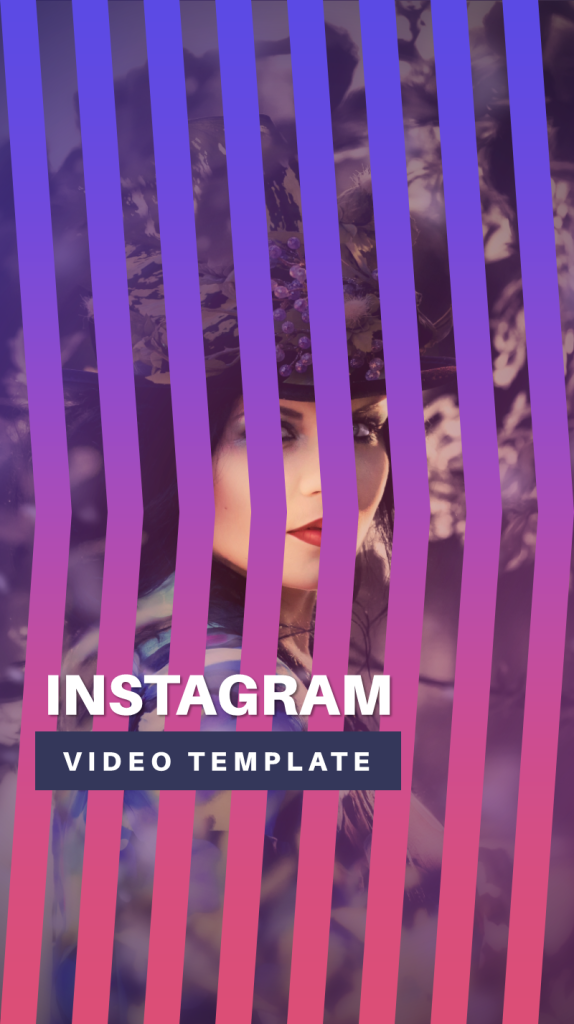 aesthetic spring instagram story template pastel gradient Instagram story template with soft pink and lavender blend