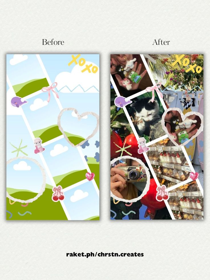 aesthetic story template editable online Canva interface showing editable aesthetic Instagram story template with colorful design