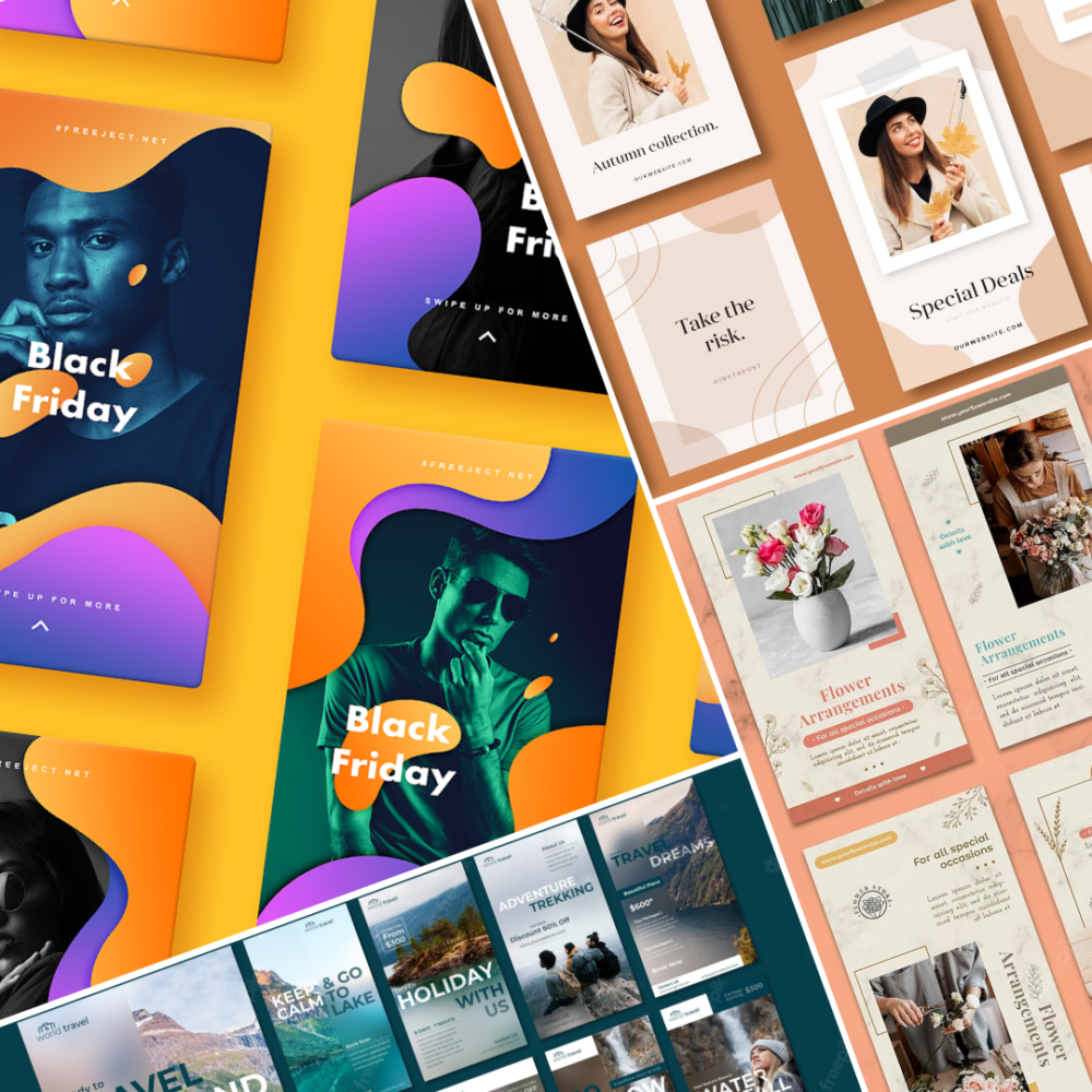 aesthetic student instagram story template lecture highlights template for Instagram story with bullet points