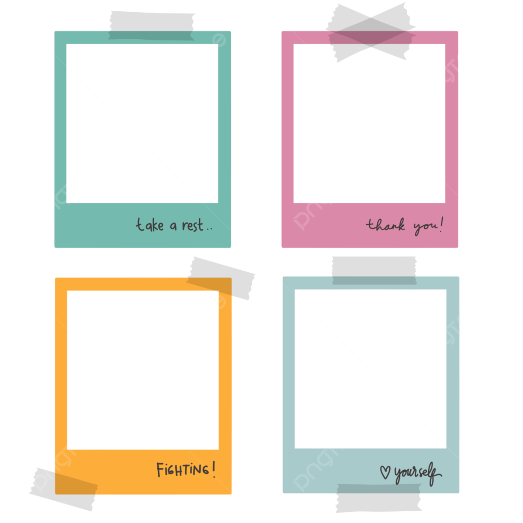 aesthetic sunday reset story template aesthetic mood board story template for sunday reset with polaroid frames and color swatches