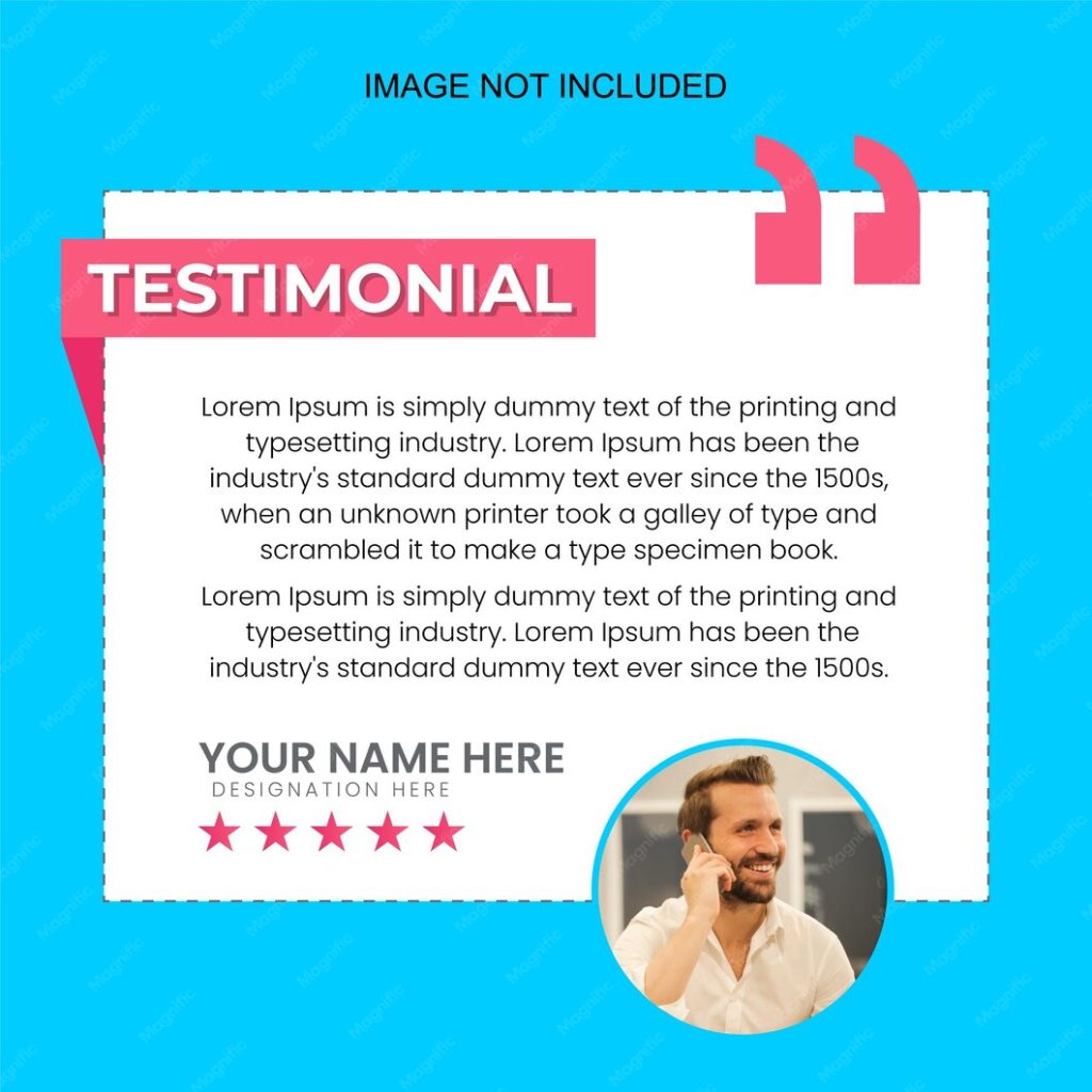 aesthetic testimonial story template image with quote overlay testimonial story template product photo