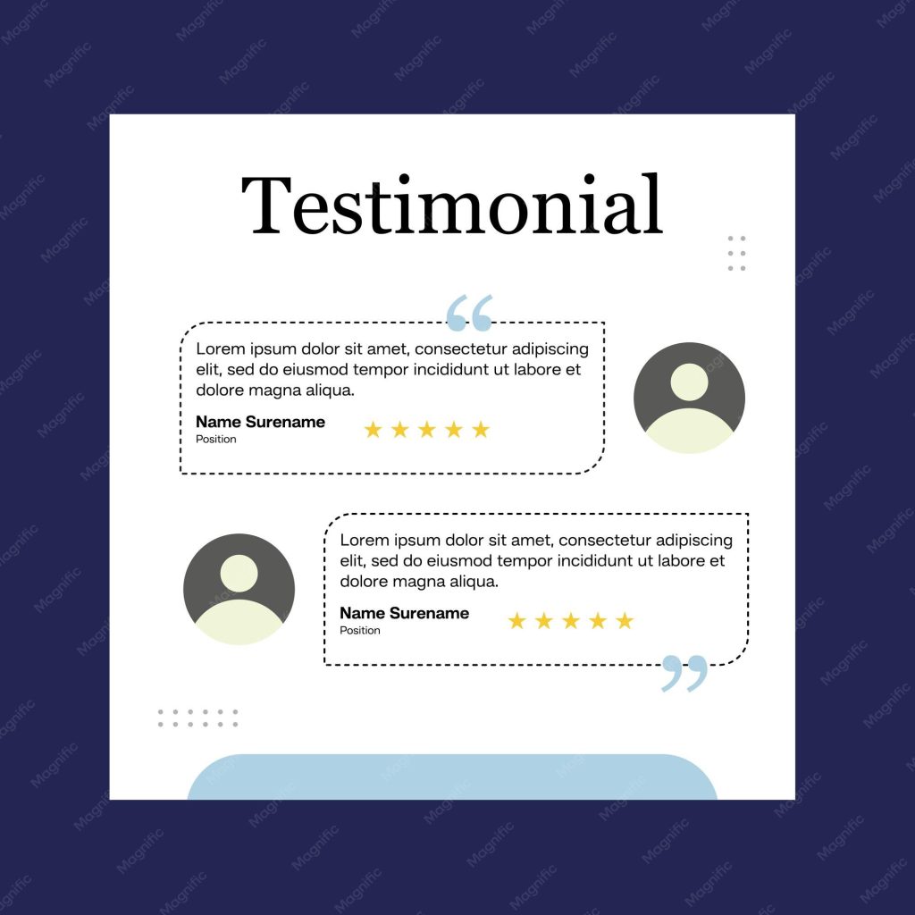aesthetic testimonial story template star rating testimonial story template with 5 stars and quote