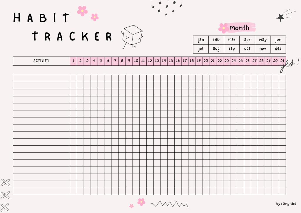 aesthetic to do list story template bullet journal style to do list story template with habit tracker and symbols