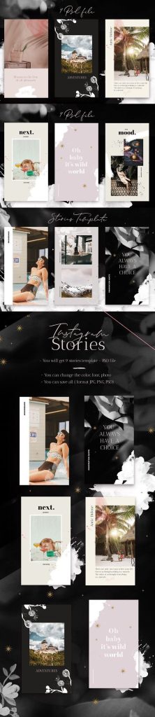 aesthetic travel diary story template minimalist travel grid story template 2x2 grid white background