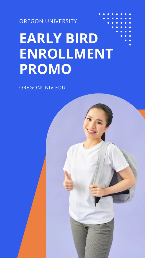 aesthetic university story template club promotion instagram story template university event call to action