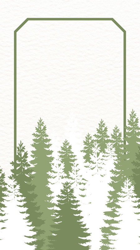 aesthetic winter instagram story template winter forest instagram story template pine trees silhouette green white snowy