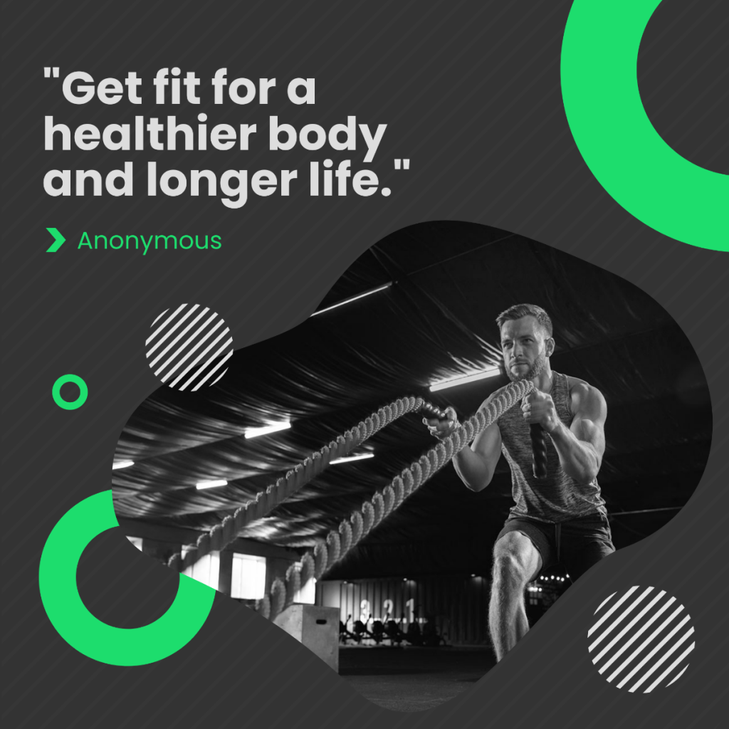 aesthetic workout story template motivational quote Instagram story template with gym background and typography
