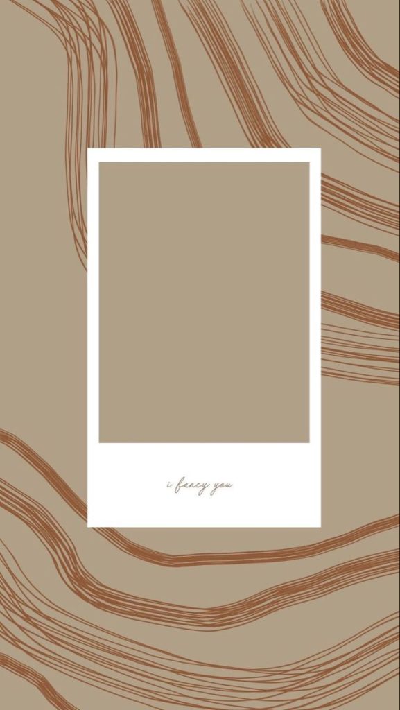 brown aesthetic instagram story template minimalist brown frame instagram story template