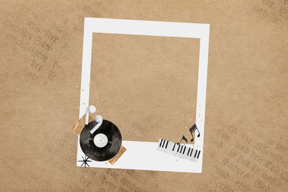 concert photo frame aesthetic music story template