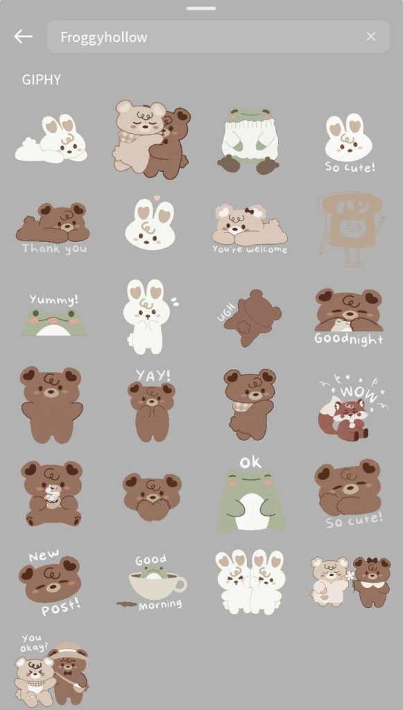 cute aesthetic instagram story template kawaii doodle instagram story template with cat faces and stars on cream background