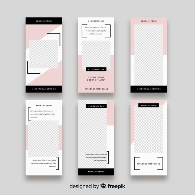 editable aesthetic story template clean grid Instagram story template with white borders and minimalist layout