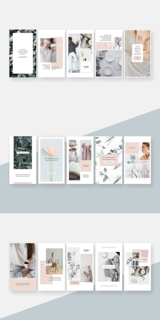 free aesthetic insta story template Adobe Express free aesthetic Instagram story templates