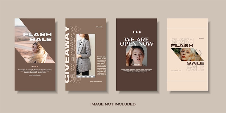 free aesthetic insta story template Freepik free aesthetic Instagram story templates