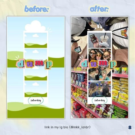 free aesthetic instagram story template scrapbook collage instagram story template free aesthetic