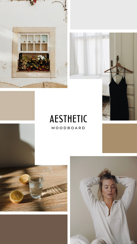 instagram story collage template aesthetic Instagram story grid collage aesthetic template with 4 photos