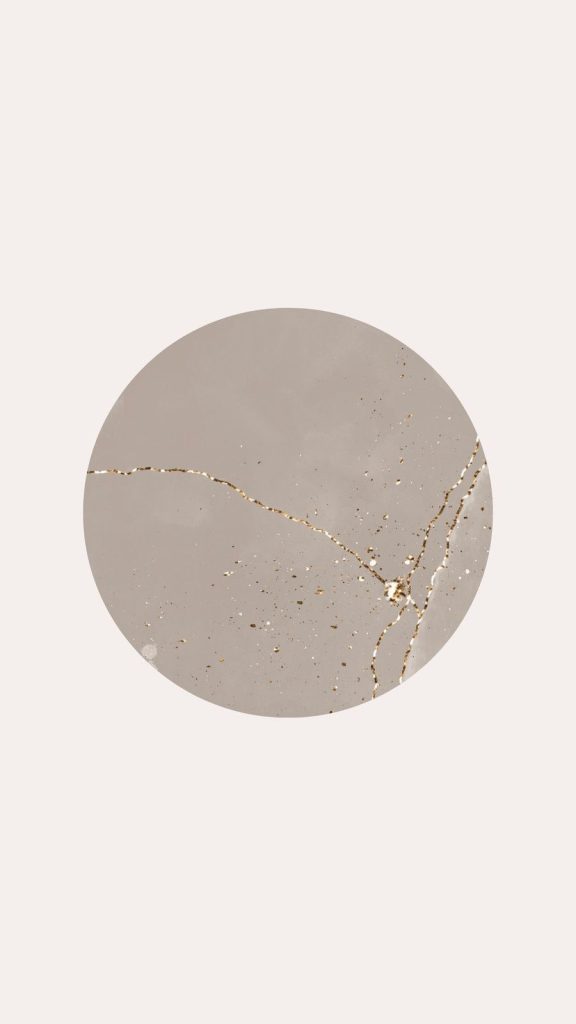 luxury aesthetic instagram story templates gold foil accent Instagram story template mockup on smartphone