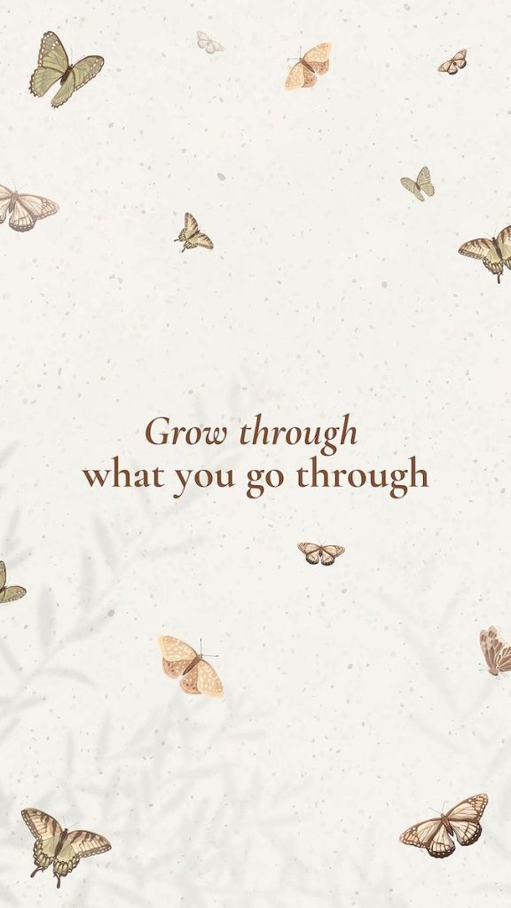 motivational quote instagram story template vintage style quote Instagram story template sepia distressed texture serif font retro border