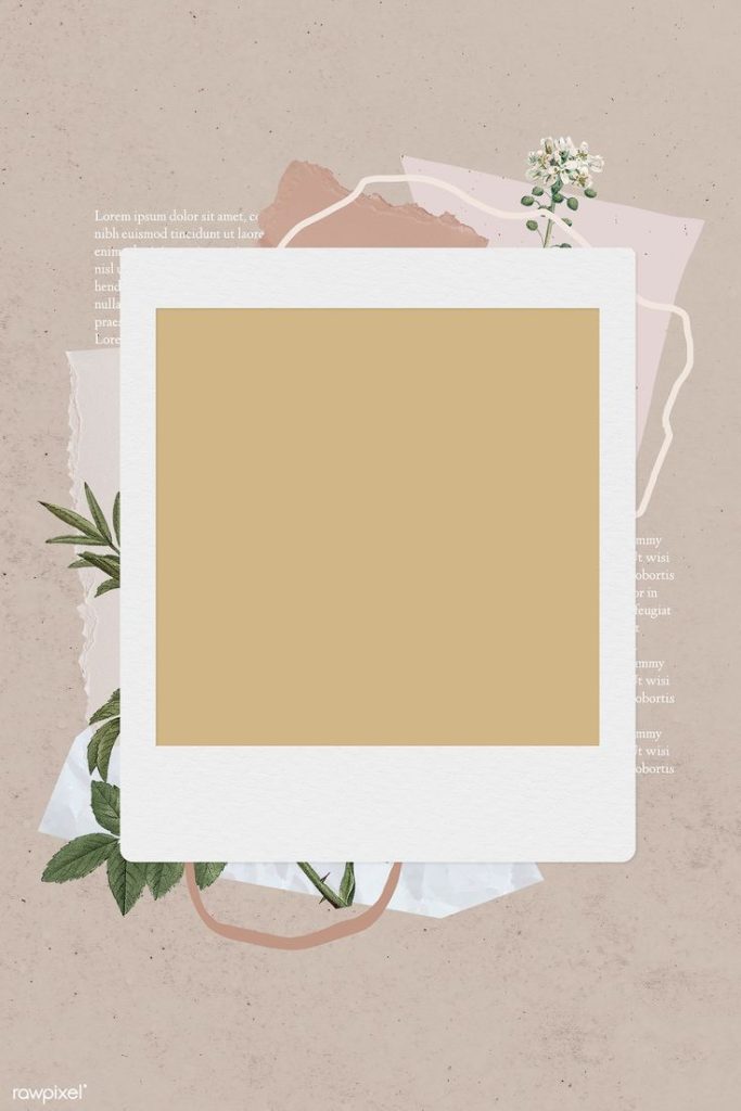 vintage aesthetic story template vintage photo frame template on Instagram story mockup